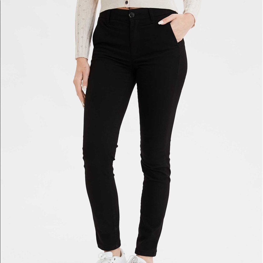 American Eagle Hi-rise skinny trouser pants